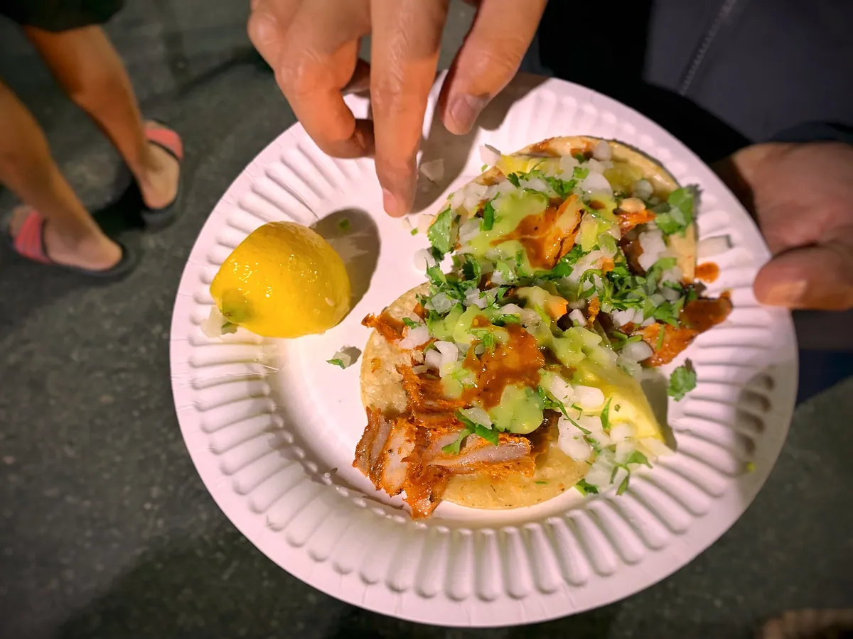 Mexican food typical of Namo